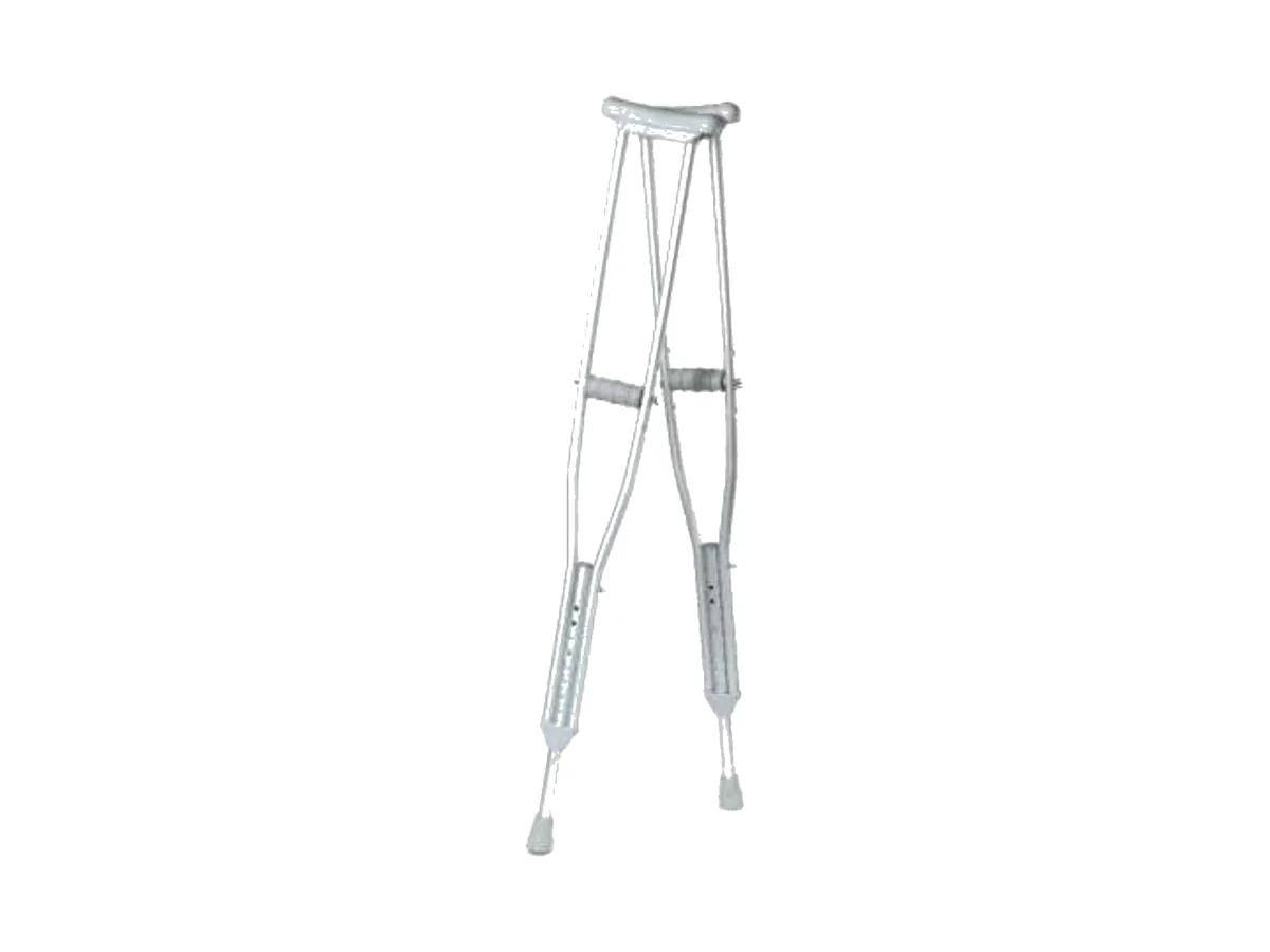 Muletas de aluminio ajustables